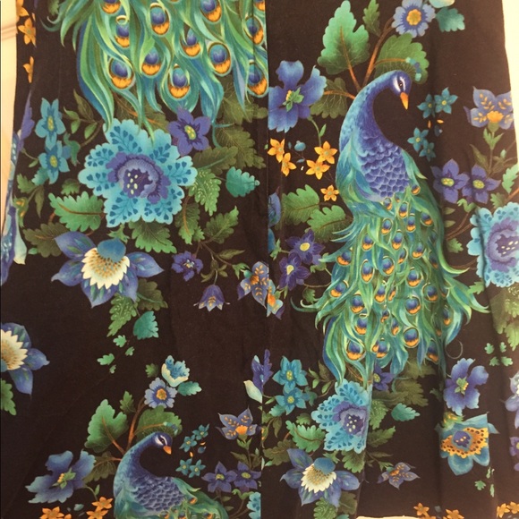 *SOLD* Heart of Haute Peacock Skirt - Picture 3 of 5